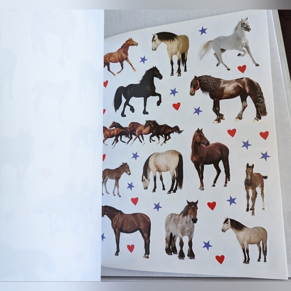 I Love Horses Activity Book Stickers Mazes Crafts New - Picture 8 of 15